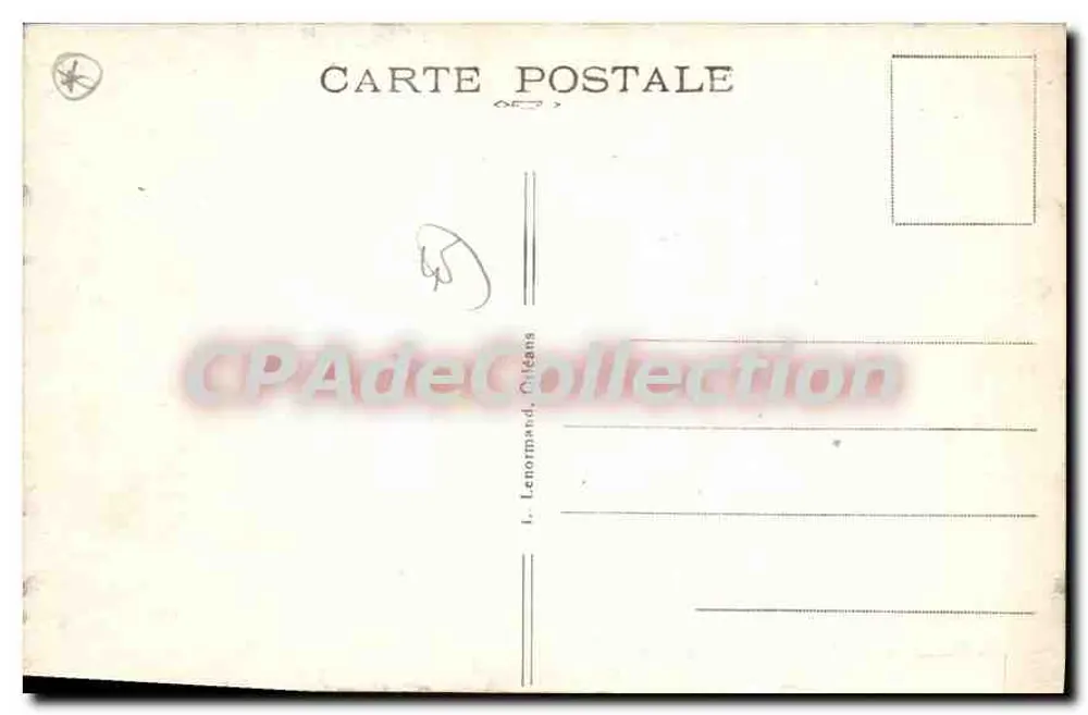Hình ảnh chụp từ trên cao của nhà thờ — L. Lenormand, Orléans - Mặt sau
