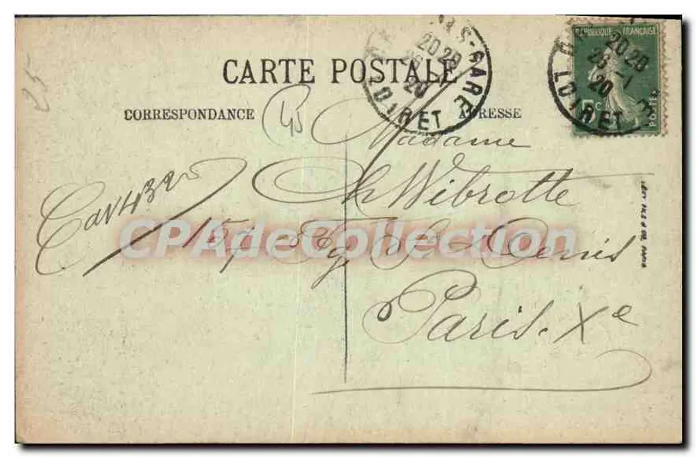 Orléans — Vista geral — LL. - Verso