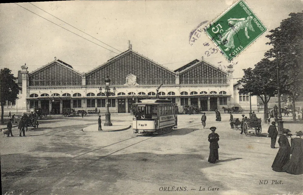 Orléans — A Estação — ND Pbot. - Frente