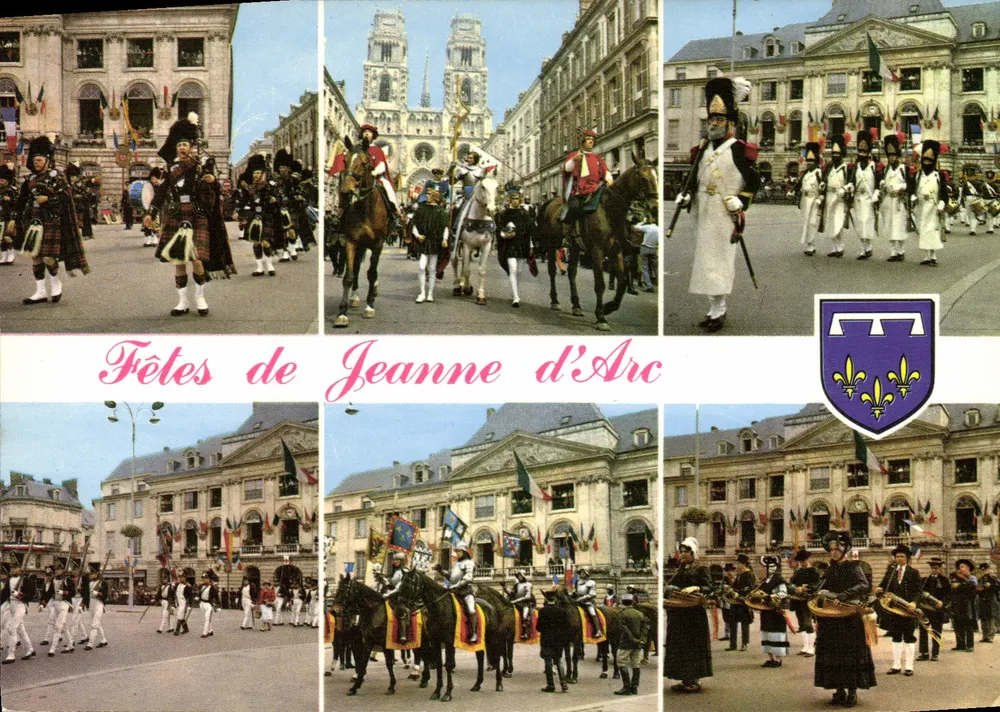 Święto Jeanne d'Arc — Orléans — Wydawnictwo 'La Cigogne' - Awers