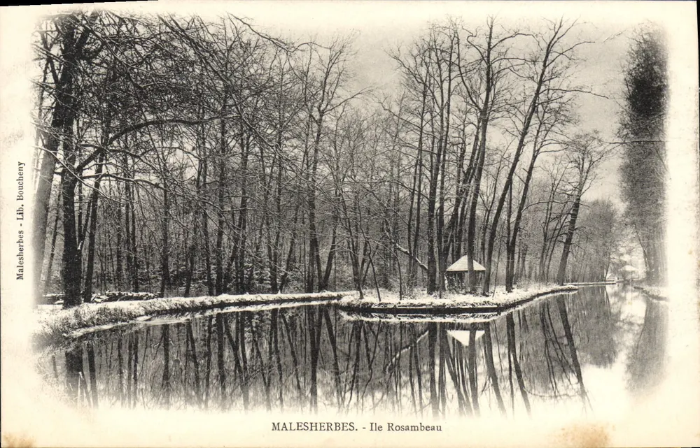 Malesherbes - Île Rosambeau — uitgever Llib. Boucheny - Voorkant
