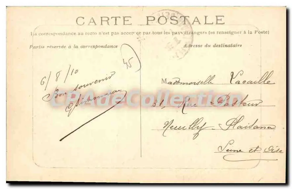 Châteauneuf-sur-Loire — O Donjon do Castelo — Editor Vaugu - Verso