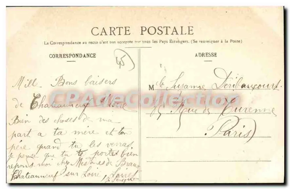 Châteauneuf-sur-Loire — Margens do rio Loire — Grivot, editor - Verso