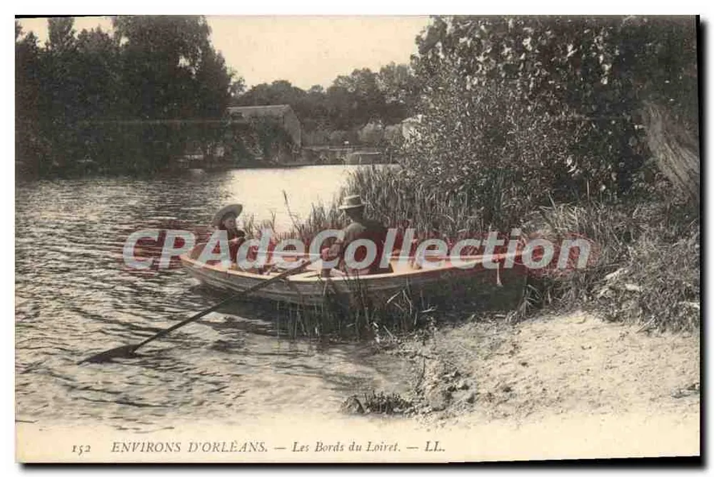 As Margens do Loiret — Em Torno de Orléans — LL. — n°152 - Frente
