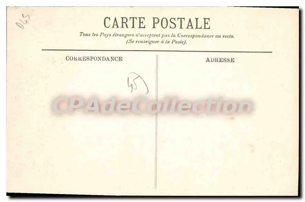 As Margens do Loiret — Em Torno de Orléans — LL. — n°152 - Verso