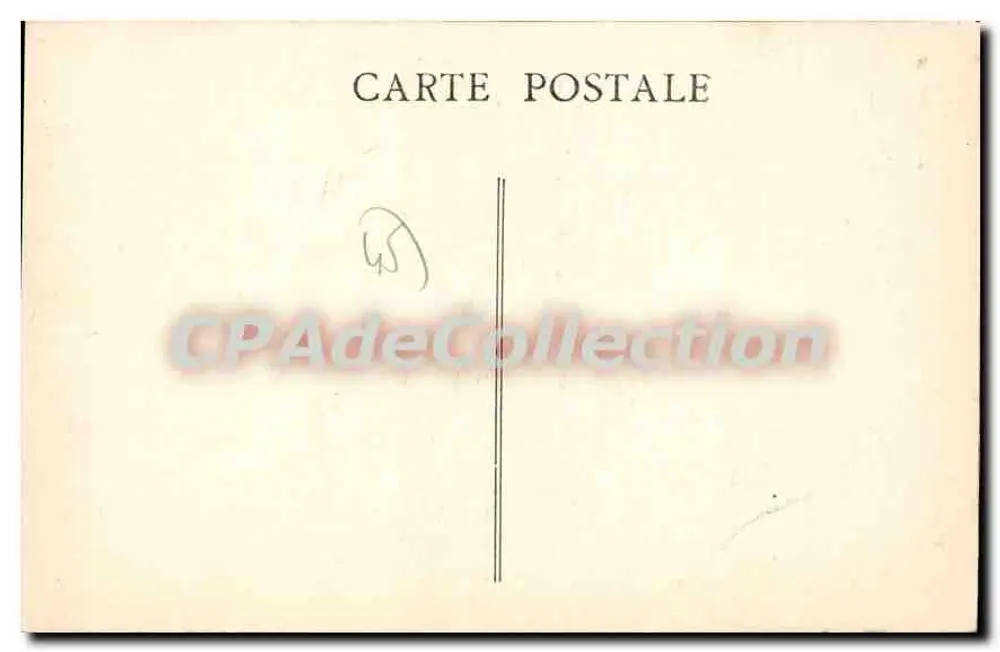 Capilla Dunois-Longueville — Interior — Norguet, editor, n°554 - Reverso