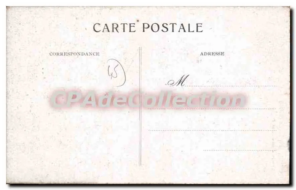 Noyers, nahe Lorrîs (Loiret) — Grab eines alten Priesters — Verlag unbekannt - Rückseite
