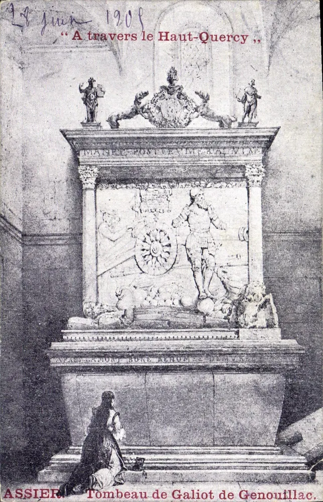 Tomb van Galiot de Genouillac — Assier — Société d’Imprimerie Cadurciense - Voorkant