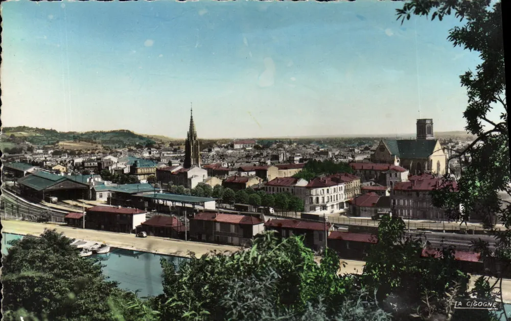 Agen (Lot-et-Garonne) — vista geral — Edição La Cigogne, n° 47.001.21 - Frente
