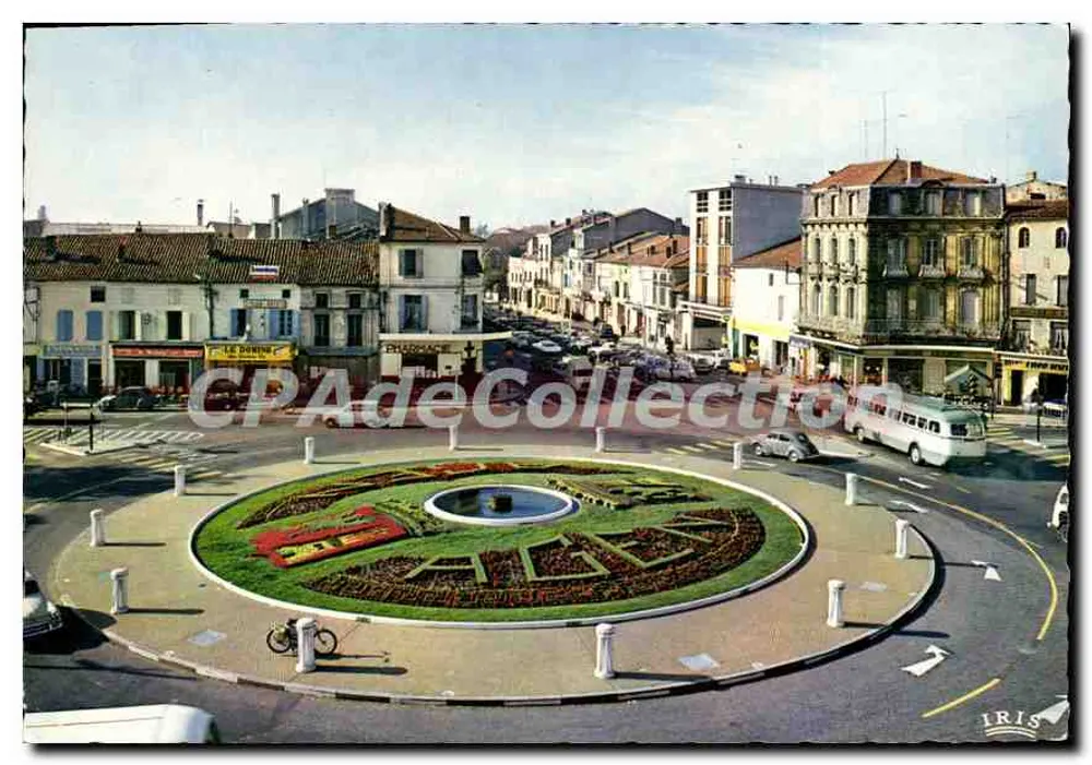 Agen - O rotonda da Place du Pin — editor IRIS, n°21 - Frente