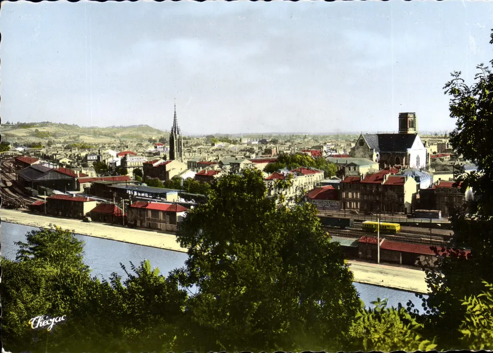 Agen (Lot-et-Garonne) — Vista Geral — O Canal — Les Éditions Modernes Théojac, Limoges - Frente