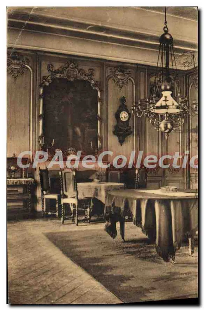 Sala de jantar do Castelo de TALIVES — Agen (Lot-et-Garonne) — CPAdeCollection - Frente