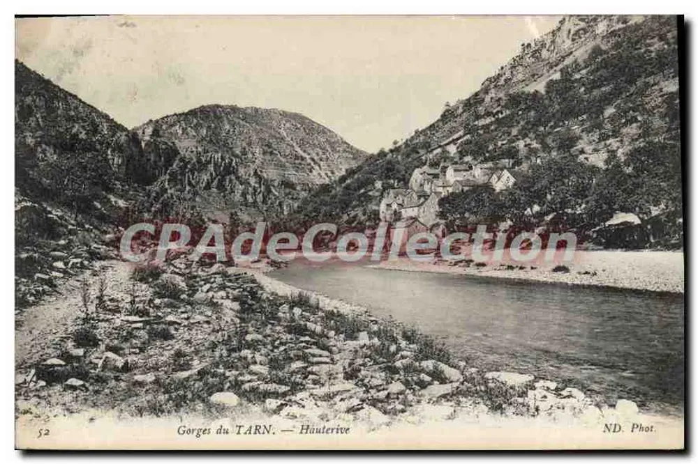 Gorges do TARN — Haulterive — ND. Fot. - Frente