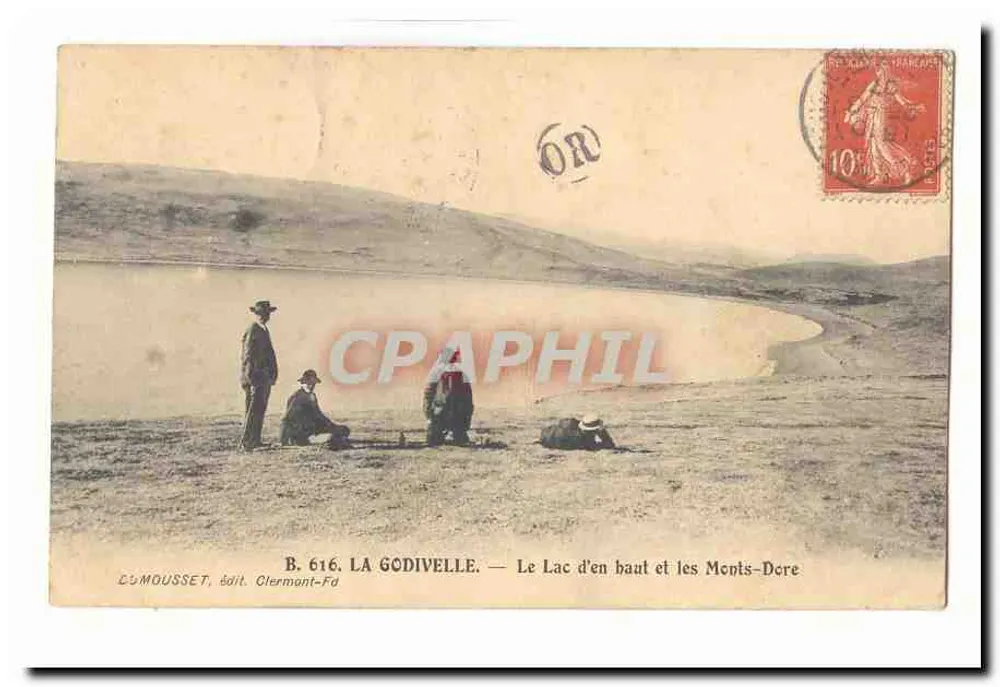 La Godivelle — Oberer See und Monts-Dore — Verlag: Lomousset, Clermont-Fd, Nr. B.616 - Vorderseite