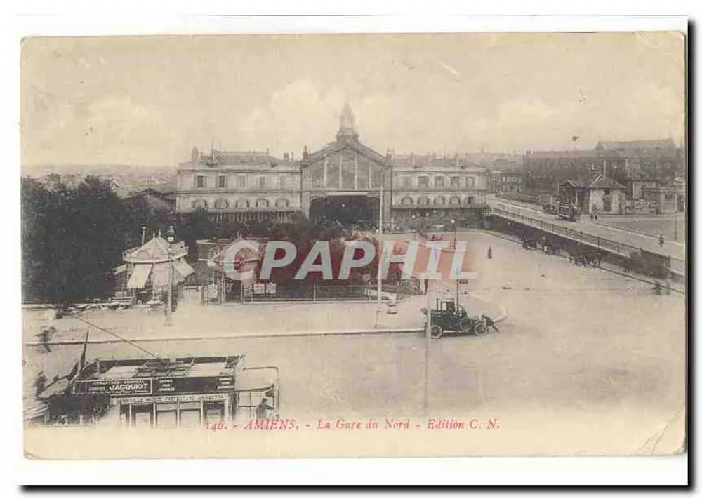 Amiens - A Estação do Norte - Edição C. N. - Frente