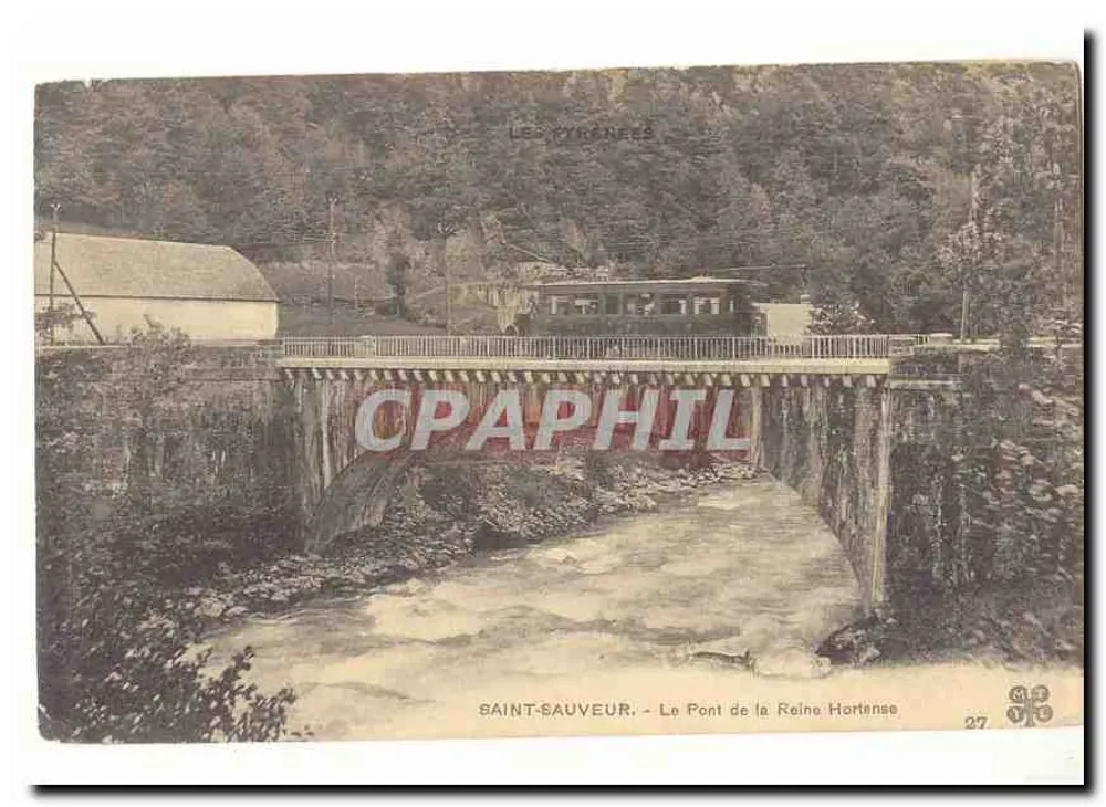 Saint-Sauveur - Die Brücke der Königin Hortense — n°27 - Vorderseite