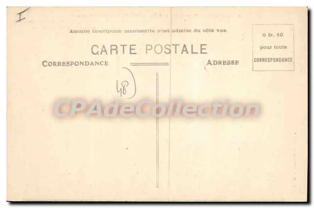 Langogne — Denkmal für die Toten des Großen Kriegs 1914-18 — Werk von Maxime Real del Sarte, Nationaler Großer Preis 1921 - Rückseite
