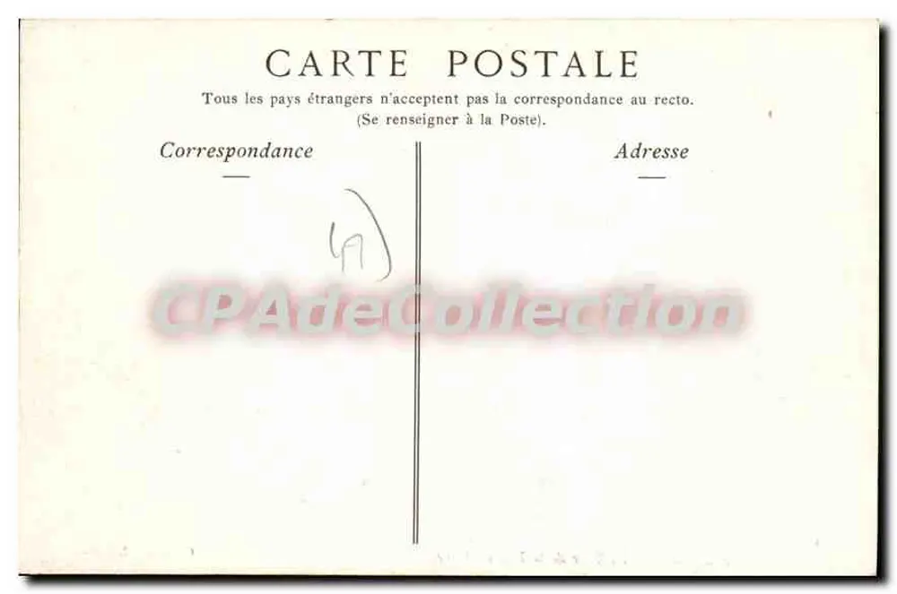Angers — La Tour de la Haute-Chaîne — Camateu 27 - Rückseite