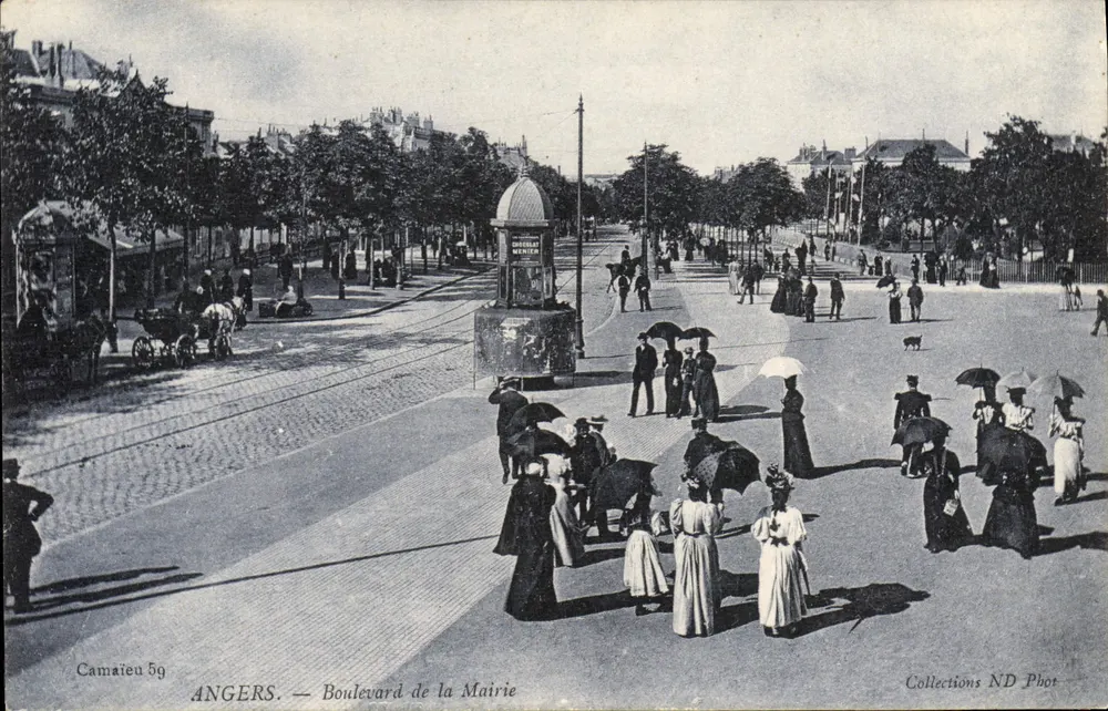 Angers — Boulevard de la Mairie — Camaièu 59 - Voorkant
