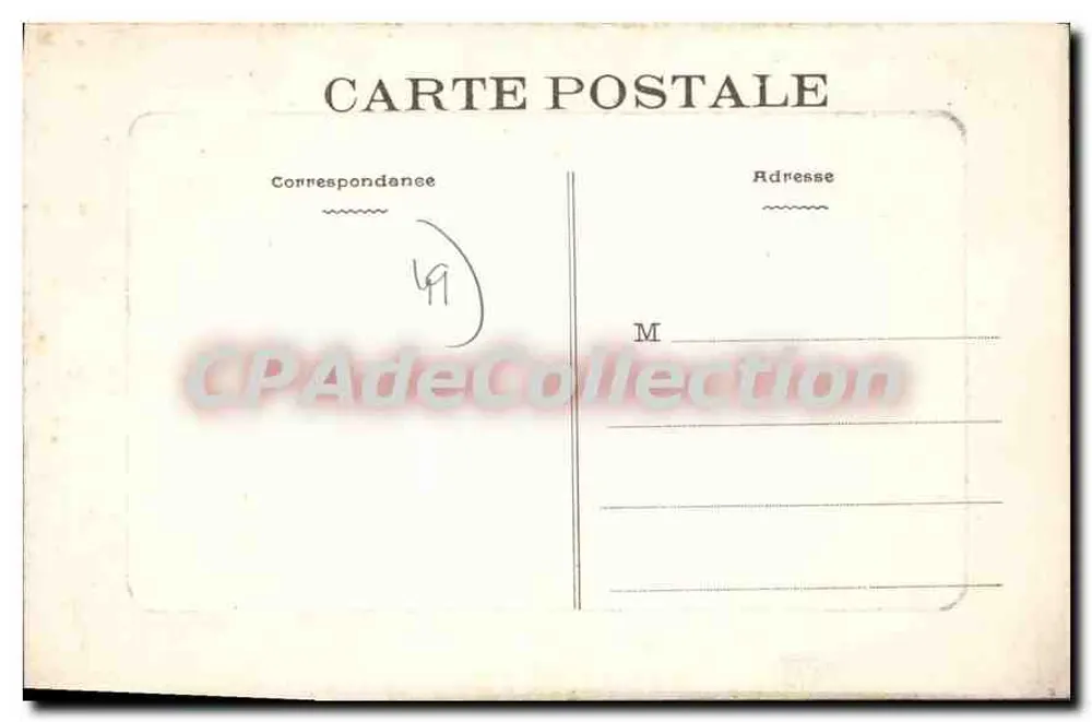 Angers — Igreja de São Laud — CPAdeCollection, n° 104 - Verso