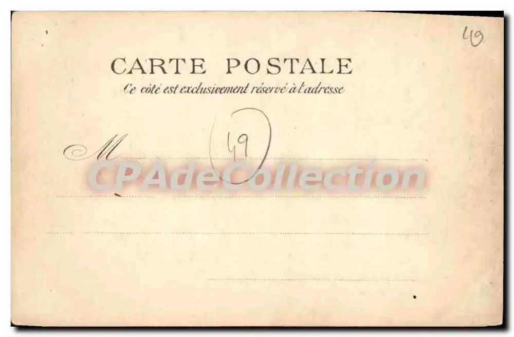 Saumur — Salto de um Brook em La Ronde — C. Chirat & Cie, n°35 - Verso