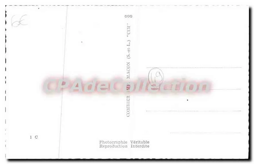 St-MARTIN-de-la-PLACE (M.-et-L.) — Ricordo — Fotografo MACON - Verso