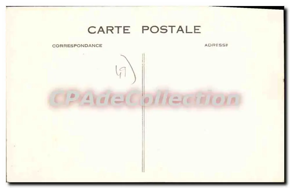Torre da igreja — Saint-Pierre de Cholet — M. Laurentin - Verso