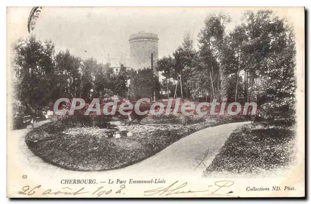 Cherbourg — O Parque Emmanuel-Liais — Collections ND. Fot. n°65 - Frente