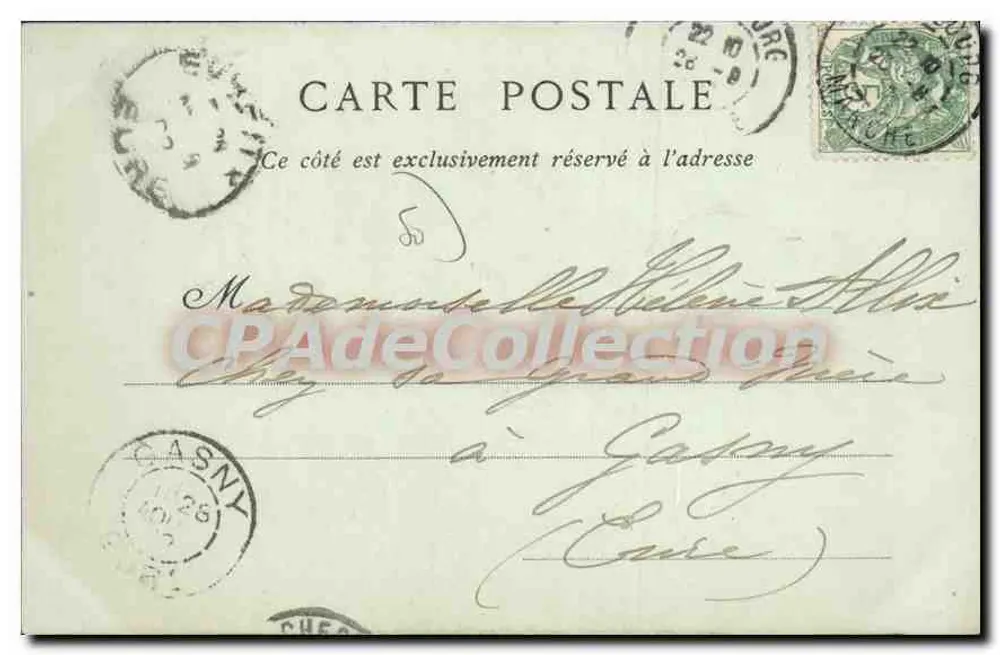 Cherbourg — O Parque Emmanuel-Liais — Collections ND. Fot. n°65 - Verso