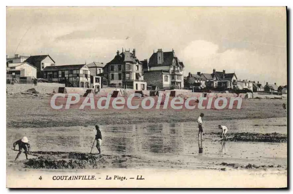 Coutainville - A Praia - LL. - Coleção LL - Frente