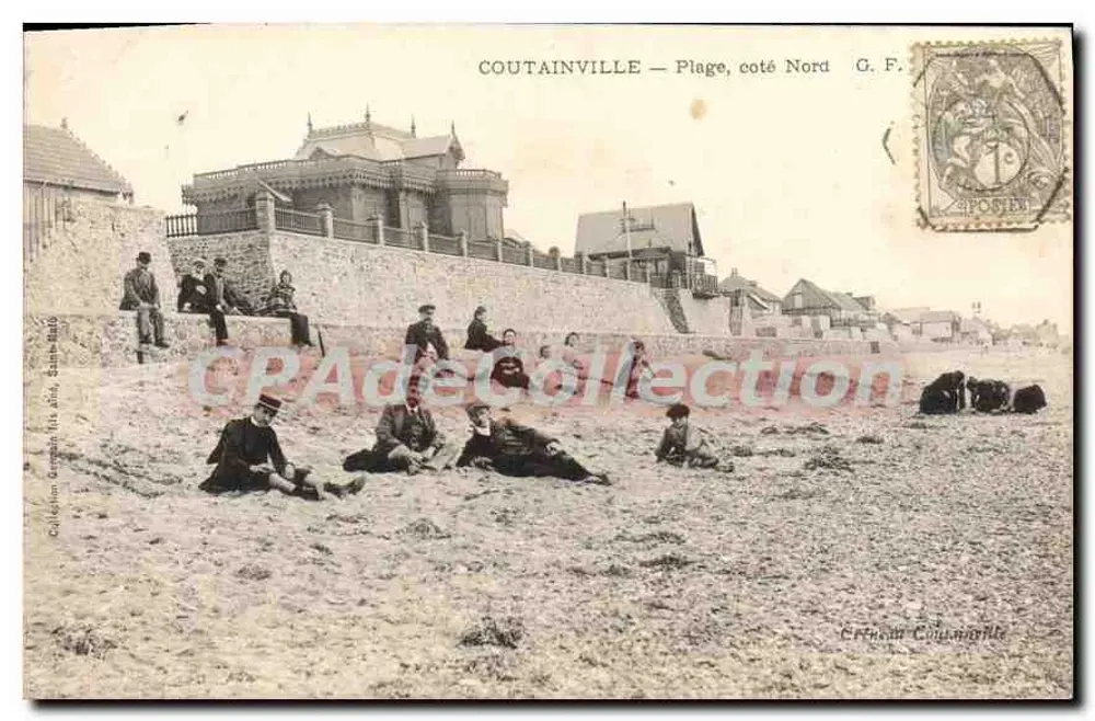 COUTAINVILLE — Spiaggia, lato nord — G.F. - Recto