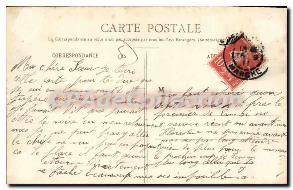 Granville - O Alto da Praia — vista da praia e dos banhistas — editor anônimo, n° 236 - Verso