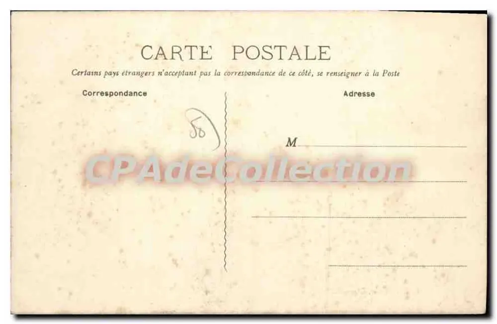 Granville (Manche) — O Porto com Maré Alta — Edição Prince, Granville - Verso