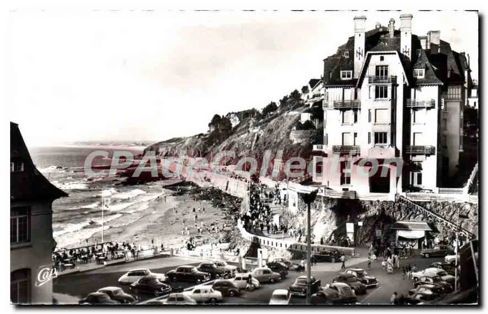 Granville — Die Strände und das Normandy-Hôtel — Antike Ansichtskarte Sammlung - Vorderseite