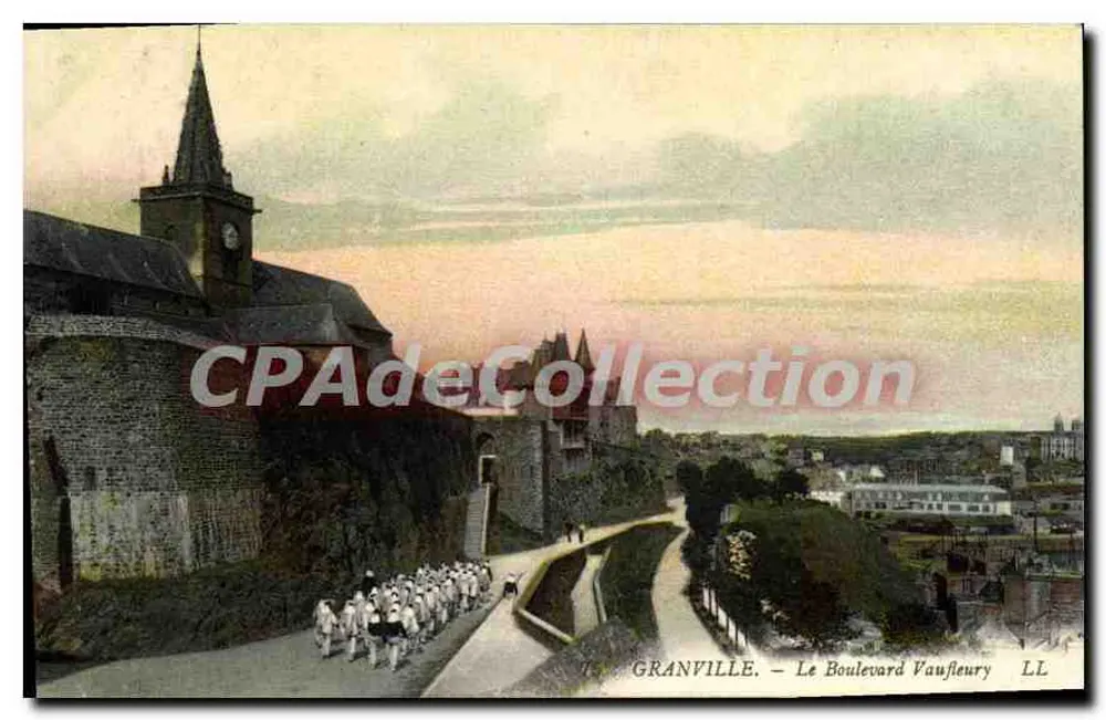 Granville — O Boulevard Vausfleury — LL - Frente