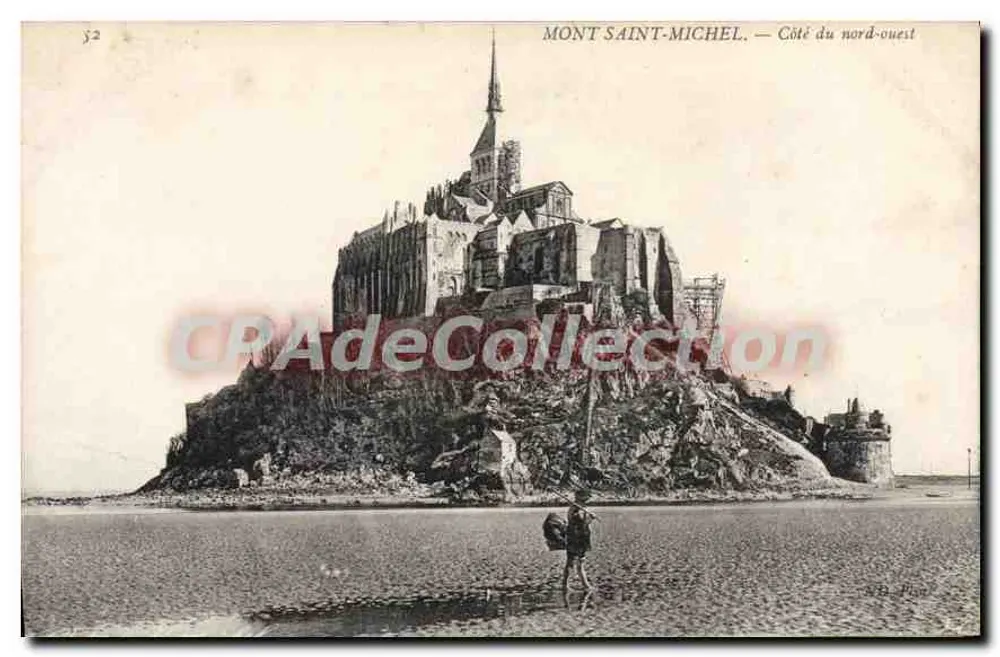 Mont Saint-Michel — Nordwestseite — S.A. Pina - Vorderseite