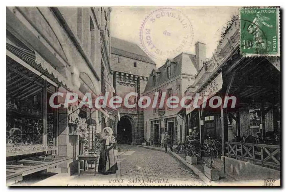 Mont Saint-Michel — Die Pforte und das Königshaus — Verlag NDJ - Vorderseite