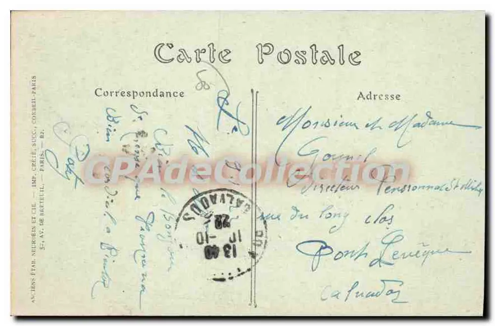 Mont Saint-Michel — Die Pforte und das Königshaus — Verlag NDJ - Rückseite