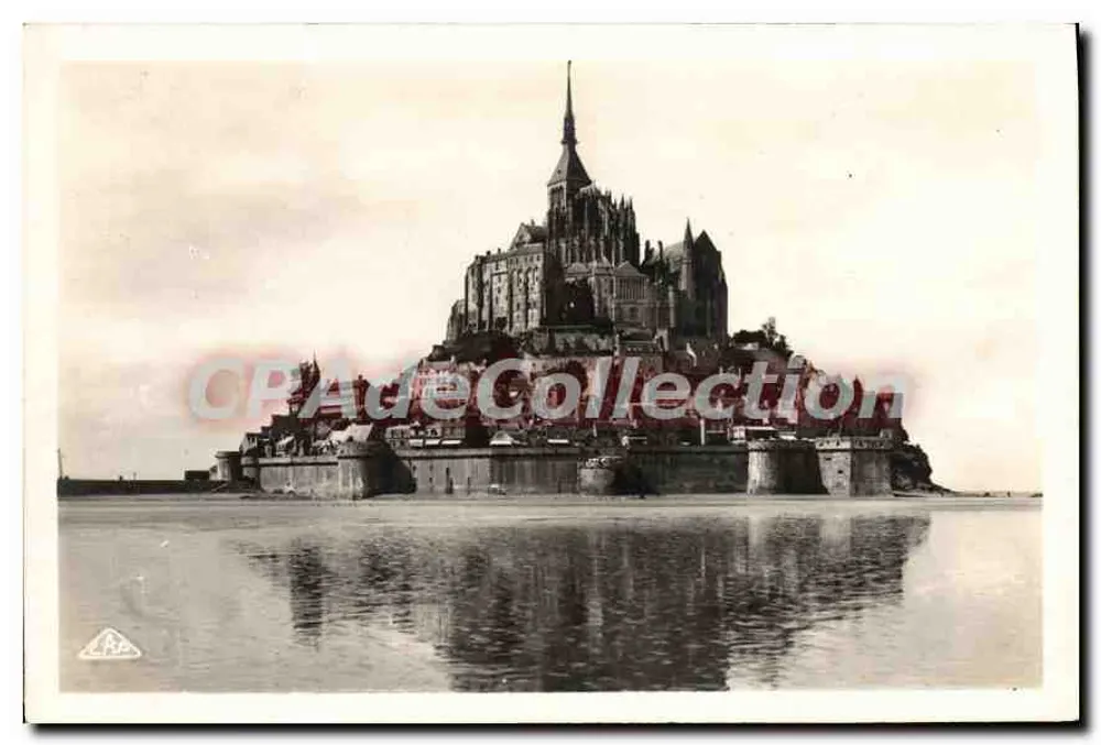 Mont Saint-Michel — Allgemeiner Blick — Ostseite — Luxusausgabe, A. Lamiré, Bernnes - Vorderseite