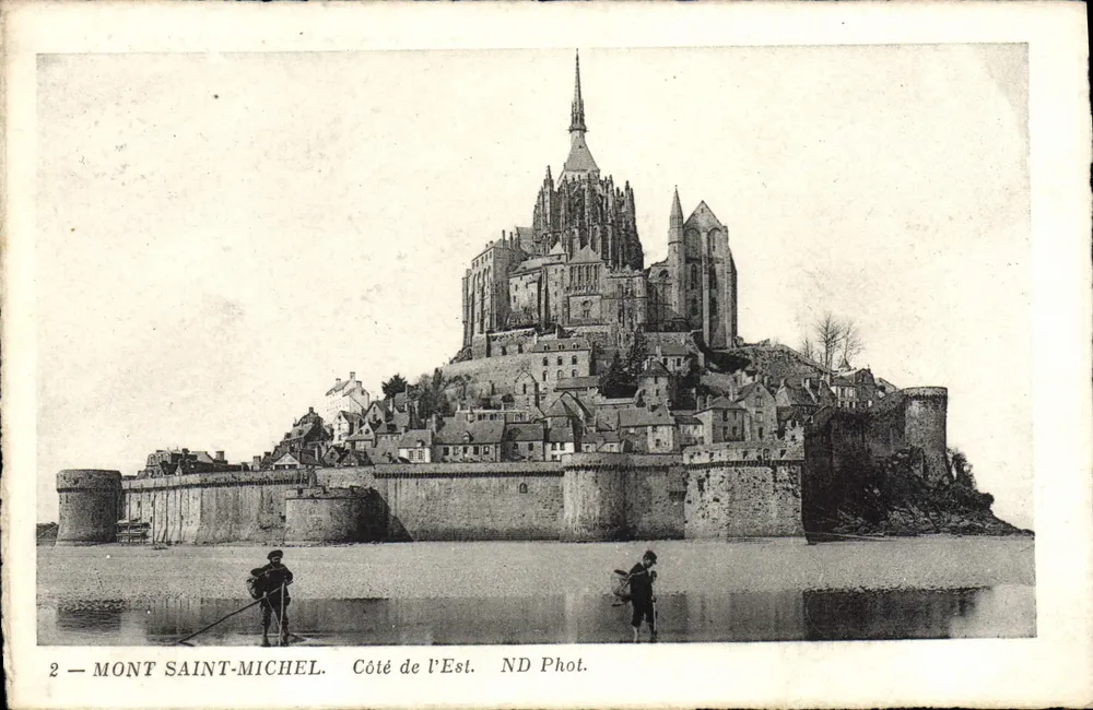 Mont Saint-Michel — Côté de l'Est — ND Phot. - Recto