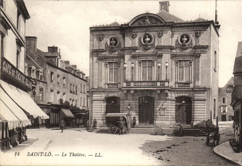 Saint-Lô — Teatr — LL. — Wydawnictwo LL. - Awers