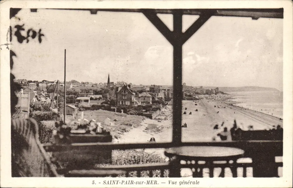 Saint-Pair-sur-Mer — Vista geral — Edições A. 18 - Frente
