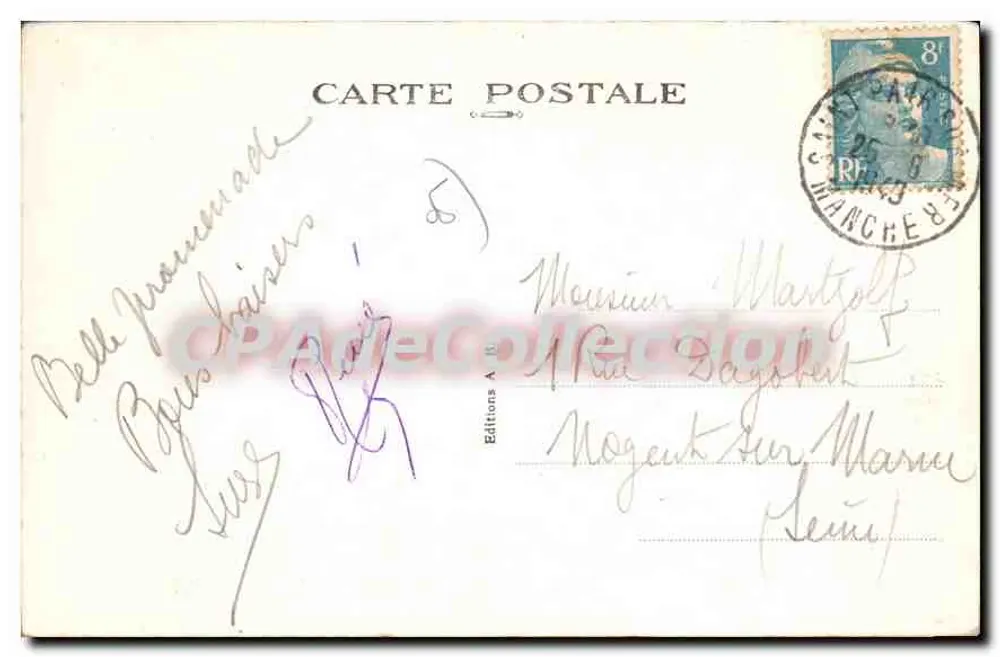 Saint-Pair-sur-Mer — Vista geral — Edições A. 18 - Verso