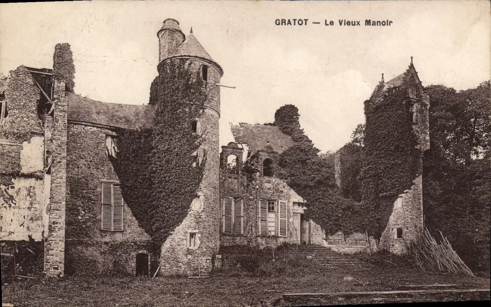 Gratot — O Velho Château — Editor não identificado, número de série não visível - Frente