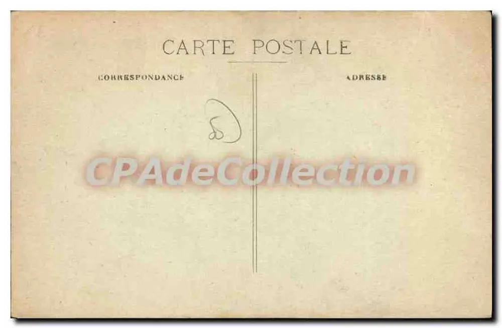 Carolles — Der Fluss und die Weiden — J. Cœur, 80 - Rückseite