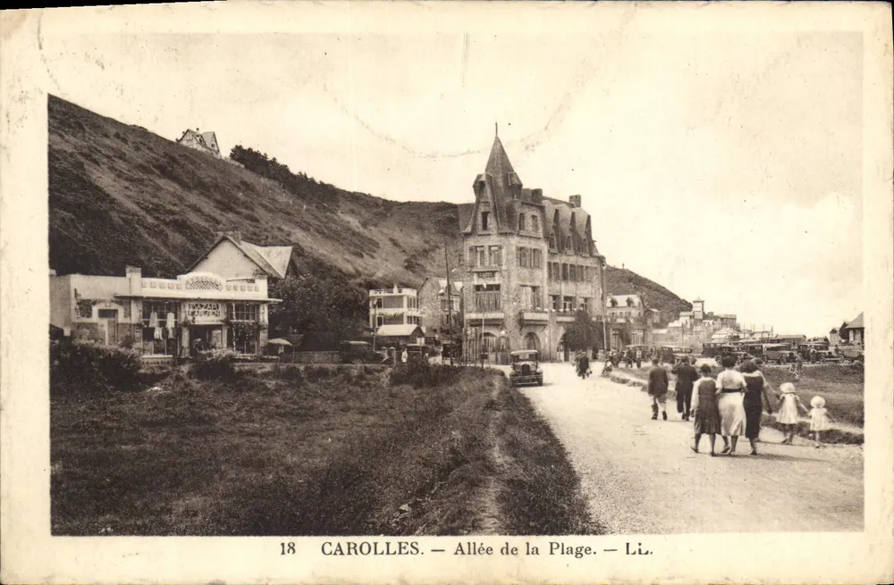 Carolles — Avenida da Praia — Li. - Frente