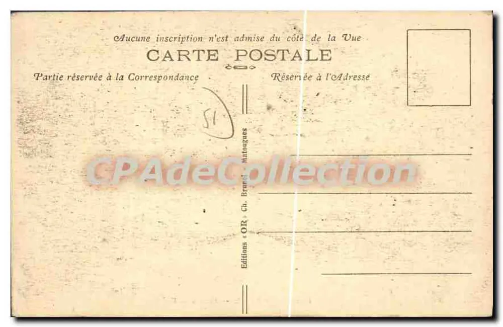 Chalons-sur-Marne — Place Godart — Éditions OR - Verso