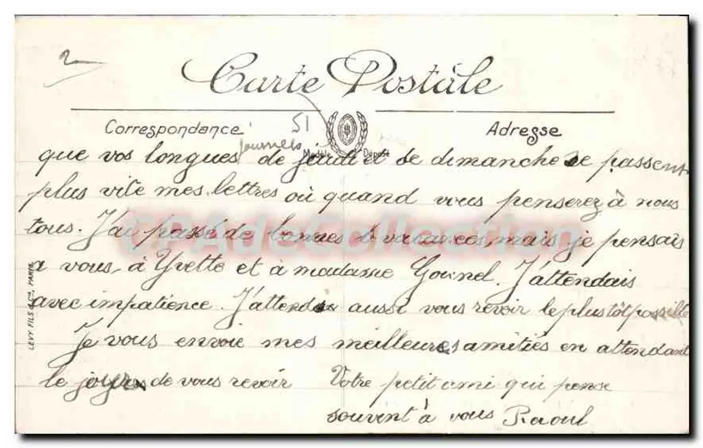 ÉPERNAY — Vista sobre a Marne — LL. - Verso