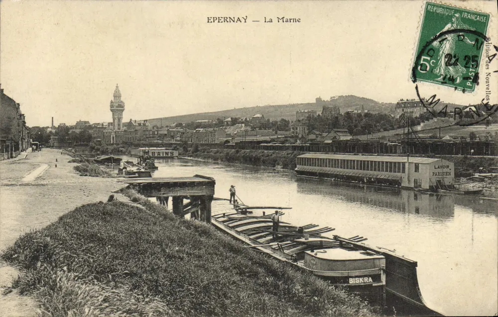 Epernay — A Marne — Edição das Novas - Frente