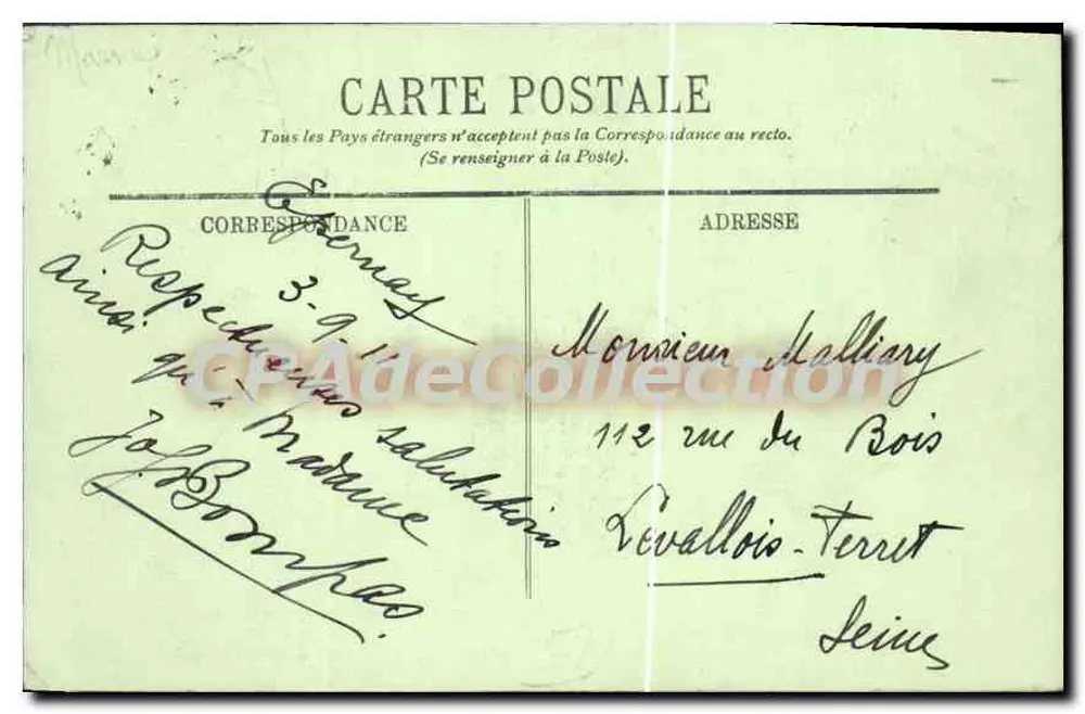 Epernay — Panorama — LL. - Verso